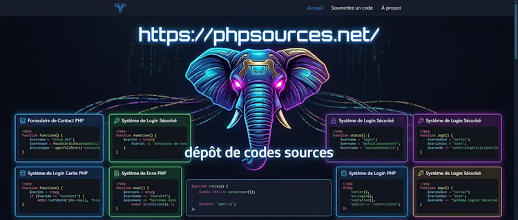 Codes sources php gratuits