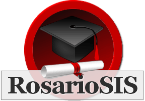 Copie d'écran du script RosarioSIS
